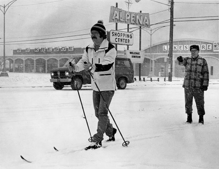 Alpena Shopping Center (Harborside Center) - From Historical Michigan On Facebook (newer photo)
